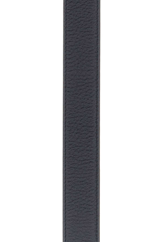 Midnight blue leather reversible belt MONTBLANC (222199)