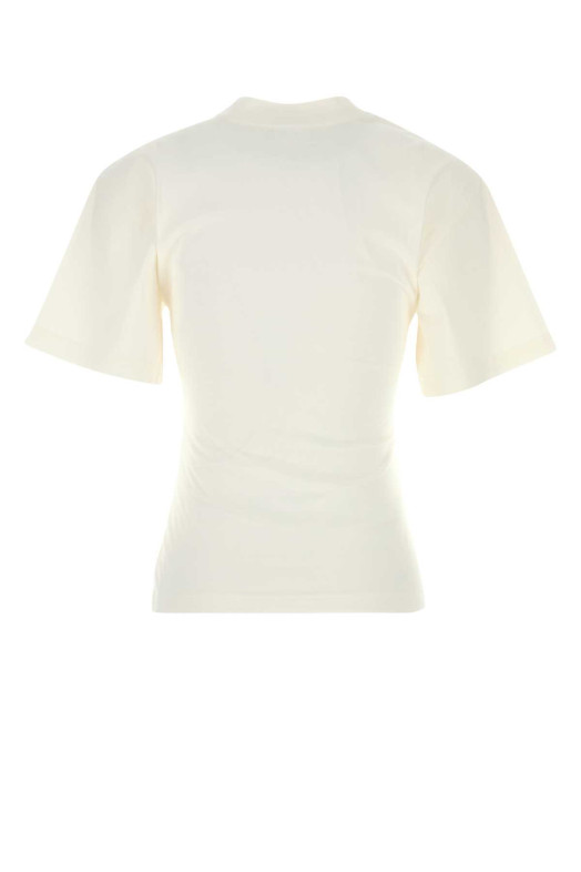 White cotton t-shirt COURREGES (226JTS168JS0233)