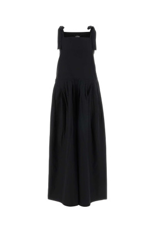 Black poplin Agguati dress Green WEEKEND (2615241013600)