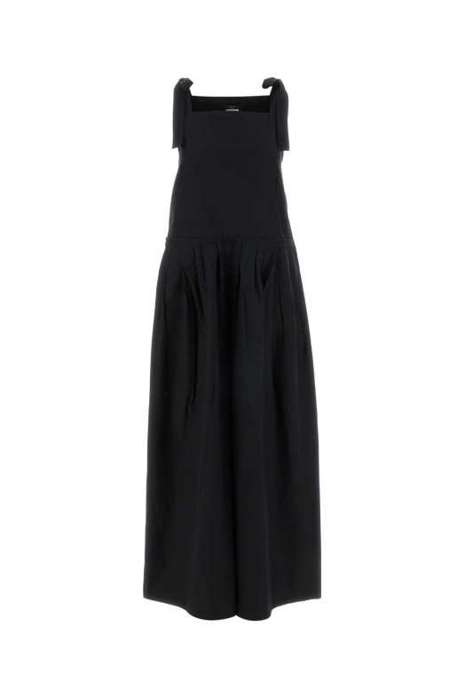 Black poplin Agguati dress Green WEEKEND (2615241013600)