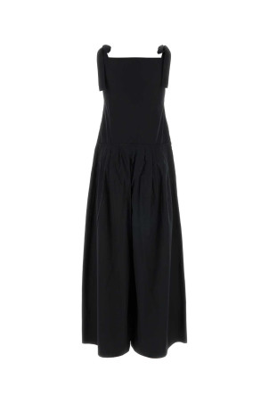 Black poplin Agguati dress Green WEEKEND (2615241013600)