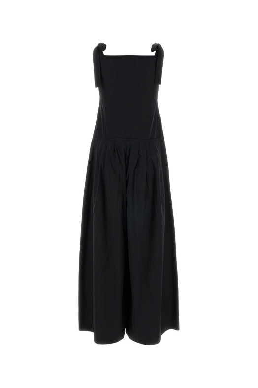 Black poplin Agguati dress Green WEEKEND (2615241013600)