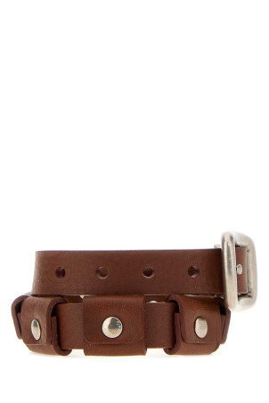 Brown leather bracelet MIU MIU (5IB8052G75)