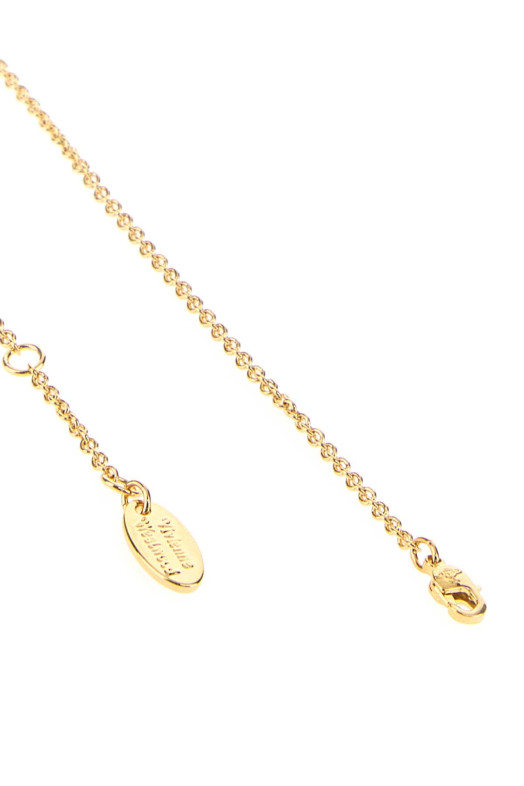 Gold metal Aleksa necklace VIVIENNE WESTWOOD (6302039302R996)