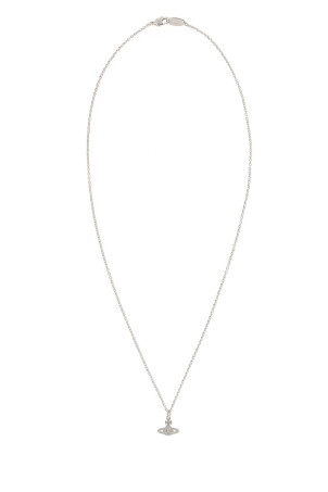 Silver metal Marinetta necklace VIVIENNE WESTWOOD (630203I602P019)