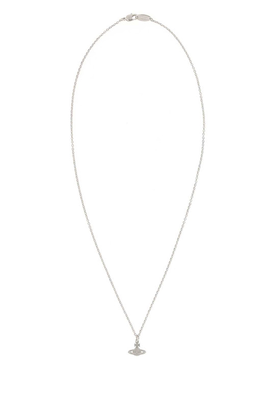 Silver metal Marinetta necklace VIVIENNE WESTWOOD (630203I602P019)