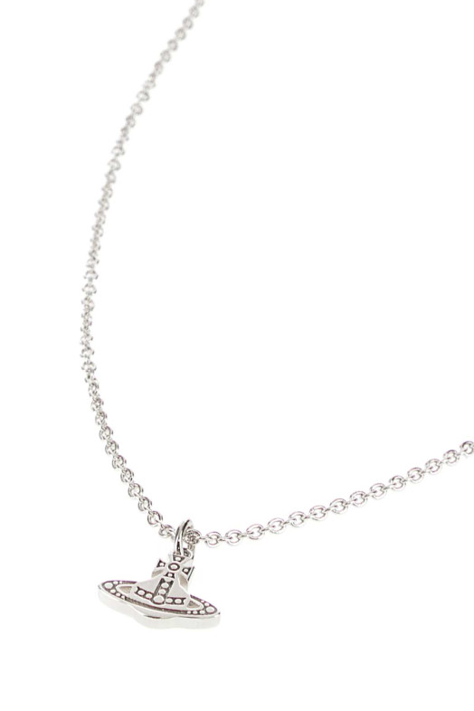 Silver metal Marinetta necklace VIVIENNE WESTWOOD (630203I602P019)