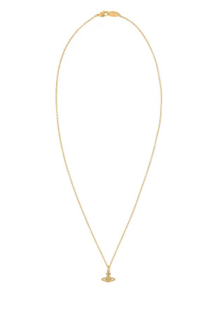 Gold metal Marinetta necklace VIVIENNE WESTWOOD (630203I602R001)
