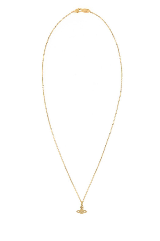 Gold metal Marinetta necklace VIVIENNE WESTWOOD (630203I602R001)
