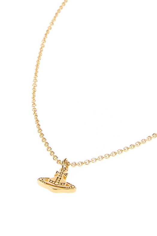 Gold metal Marinetta necklace VIVIENNE WESTWOOD (630203I602R001)