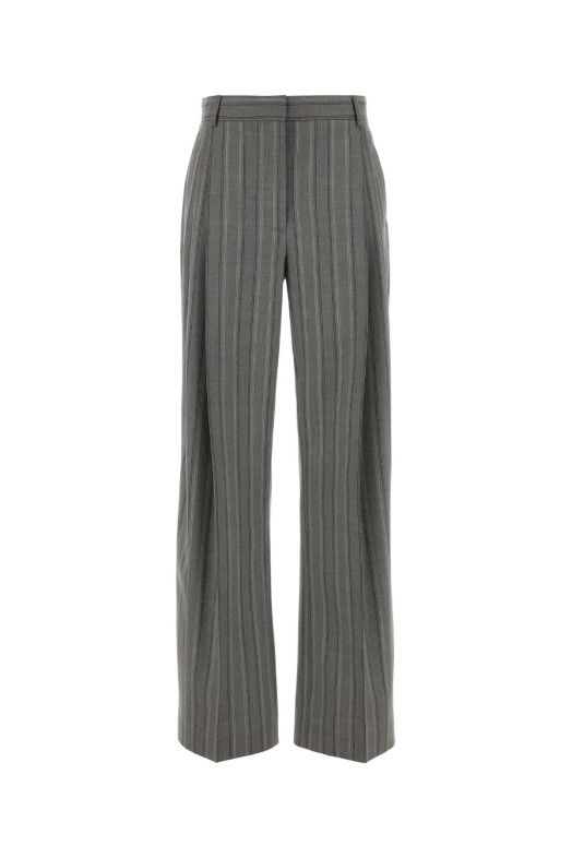 Шерстяные брюки с вышивкой STELLA McCARTNEY (6440243HR760)