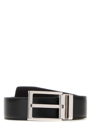 Black leather belt SALVATORE FERRAGAMO (679301675158)