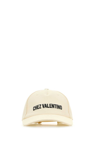 Ivory cotton baseball cap VALENTINO GARAVANI (6Y2HDA41FVH)
