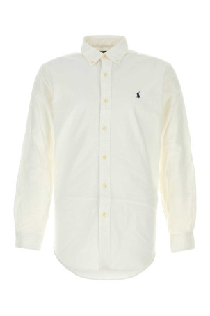White cotton shirt Blue POLO RALPH LAUREN (710772290)