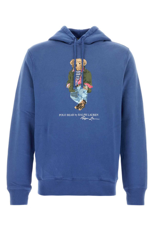 Blue cotton blend sweatshirt POLO RALPH LAUREN (710958192)