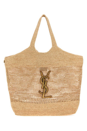 Велика сумка для покупок Icare з рафії від SAINT LAURENT (772191GAAEK)