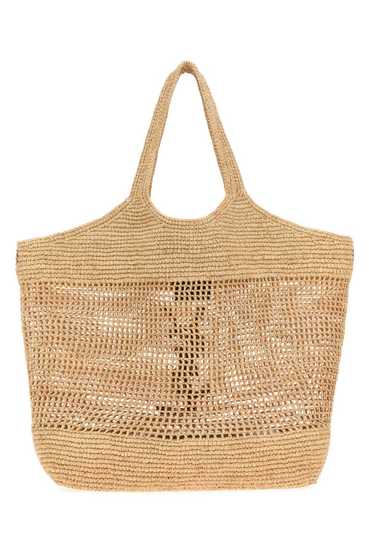Большая сумка для покупок Icare из рафии SAINT LAURENT (772191GAAEK)