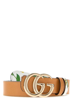 Orange leather GG Marmont reversible belt GUCCI (847131AAFYR)