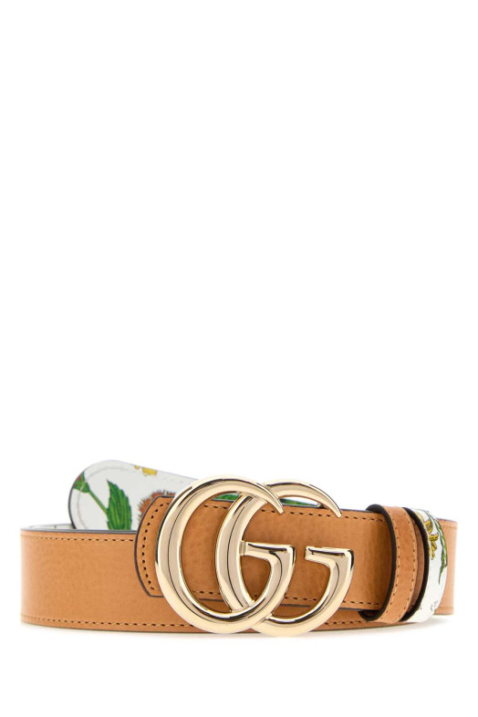 Orange leather GG Marmont reversible belt GUCCI (847131AAFYR)