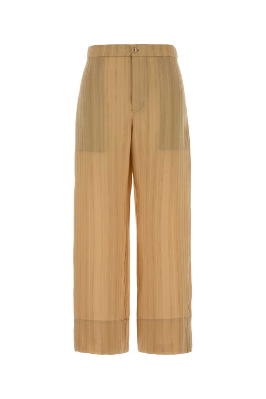 Embroidered silk pant SAINT LAURENT (851069Y7J39)