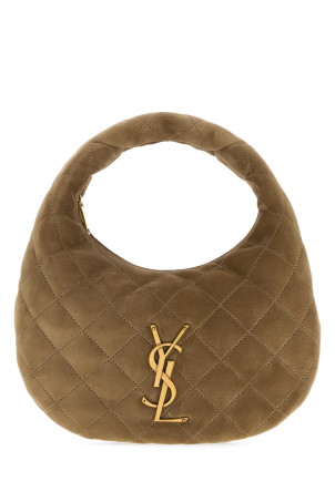 Mud suede Icarino shoulder bag SAINT LAURENT (8516891U807)