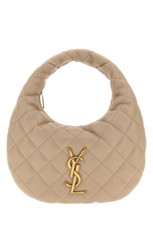 Sand nappa leather Icarino shoulder bag SAINT LAURENT (851689AAANG)