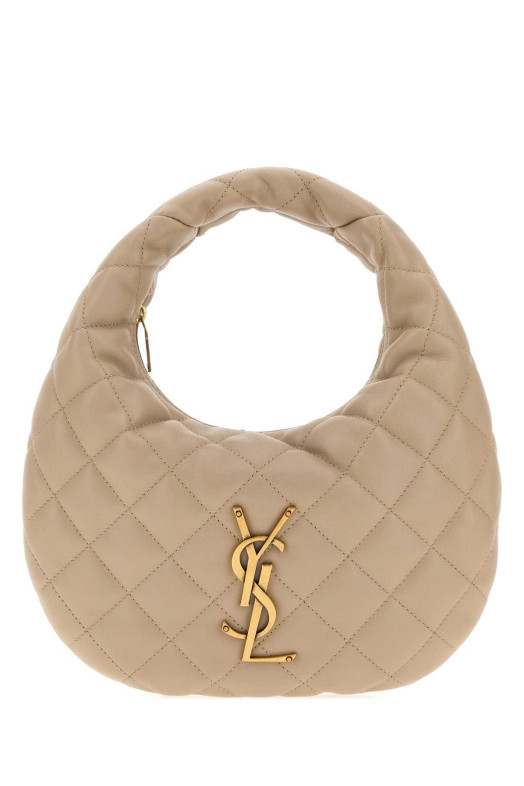 Sand nappa leather Icarino shoulder bag SAINT LAURENT (851689AAANG)