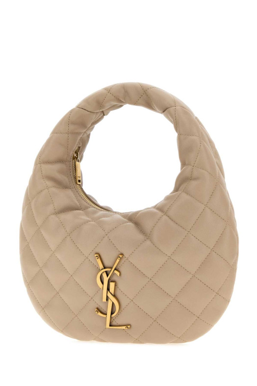 Sand nappa leather Icarino shoulder bag SAINT LAURENT (851689AAANG)