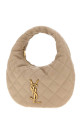 Sand nappa leather Icarino shoulder bag SAINT LAURENT (851689AAANG)