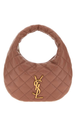 Antiqued pink nappa leather Icarino shoulder bag SAINT LAURENT (851689AAANG)