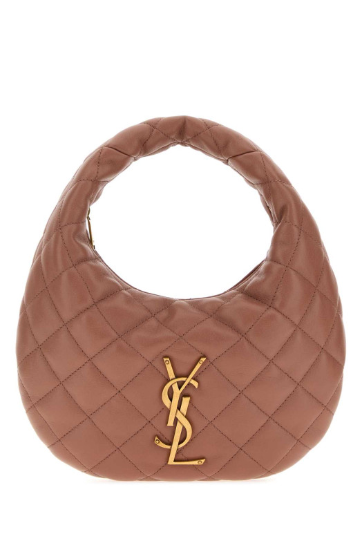 Antiqued pink nappa leather Icarino shoulder bag SAINT LAURENT (851689AAANG)