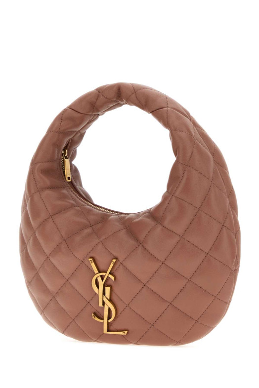 Antiqued pink nappa leather Icarino shoulder bag SAINT LAURENT (851689AAANG)