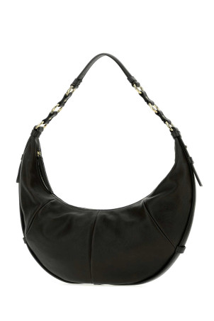 Black leather Saharienne shopping bag Black SAINT LAURENT (862365AAGDF)