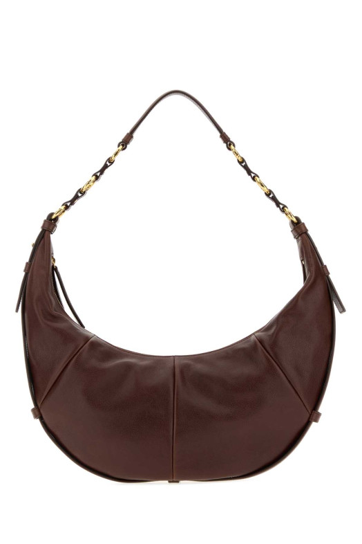 Brown leather Saharienne shopping bag SAINT LAURENT (862365AAGE7)