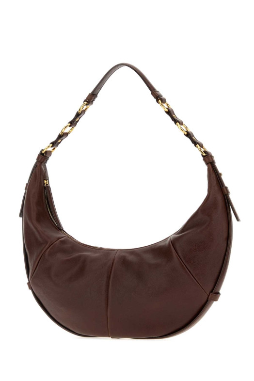 Brown leather Saharienne shopping bag SAINT LAURENT (862365AAGE7)