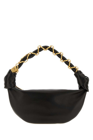 Black leather mini Amalia shoulder bag Black SAINT LAURENT (862558AACX7)