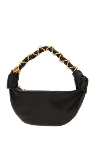 Black leather mini Amalia shoulder bag Black SAINT LAURENT (862558AACX7)