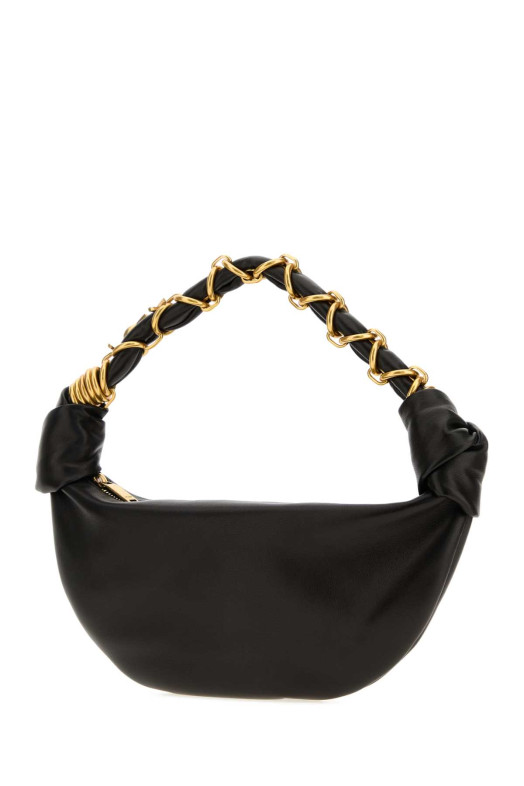 Black leather mini Amalia shoulder bag Black SAINT LAURENT (862558AACX7)