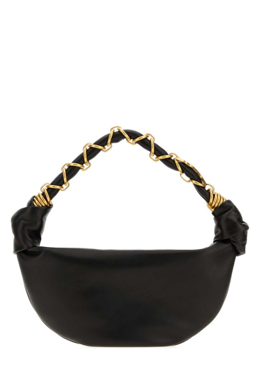 Black leather mini Amalia shoulder bag Black SAINT LAURENT (862558AACX7)