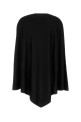 Черная накидка из эластичной вискозной смеси, черная, BALENCIAGA (870179T5346)