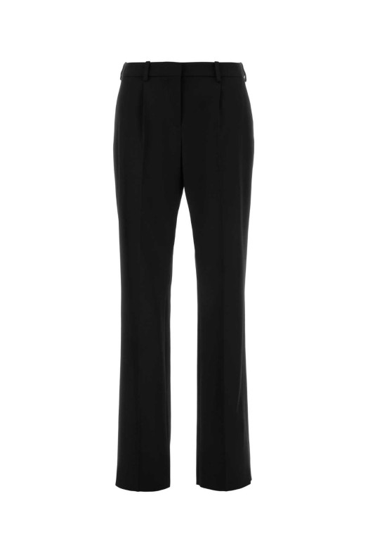 Black stretch wool pant Black BALENCIAGA (872125TJT21)