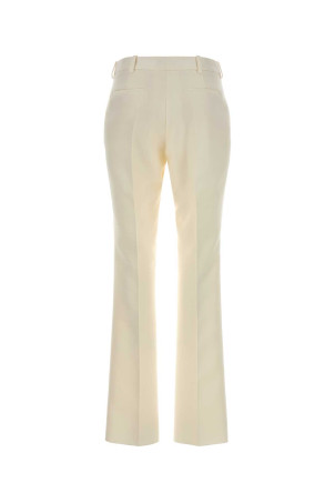 Ivory wool blend pant BALENCIAGA (872125TUT22)