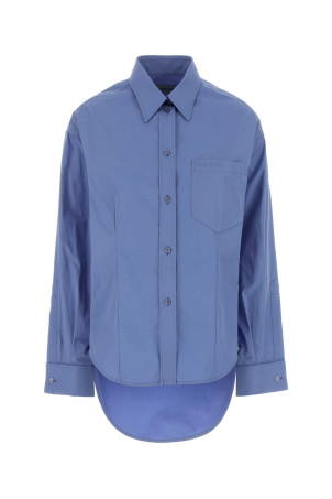Cerulean poplin shirt BALENCIAGA (872318TUM20)