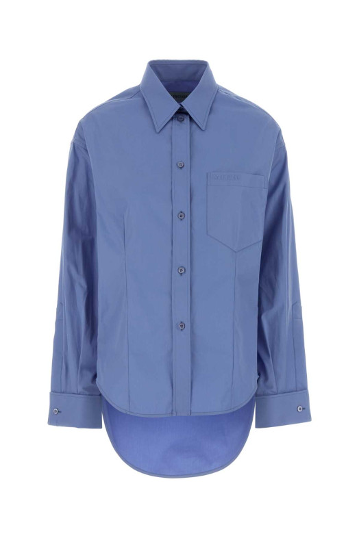 Cerulean poplin shirt BALENCIAGA (872318TUM20)