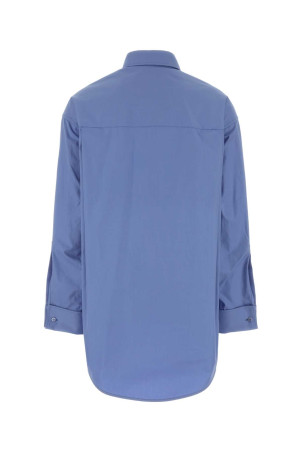 Cerulean poplin shirt BALENCIAGA (872318TUM20)