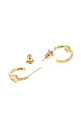 Gold metal EverRound Fendi earrings FENDI (8AL326ATEP)