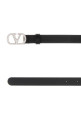 Black leather VLogo Signature belt VALENTINO GARAVANI (8W0T0SM7DHQ)