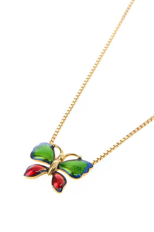 Gold metal Vouloirvoler necklace VALENTINO GARAVANI (8Y0J0BU0MJP)