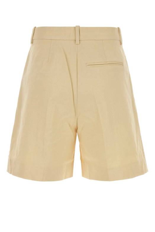 Pastel yellow jersey Brice shorts ANINE BING (A0312018)