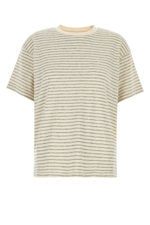 Embroidered cotton blend oversize Cade t-shirt ANINE BING (A0812380)